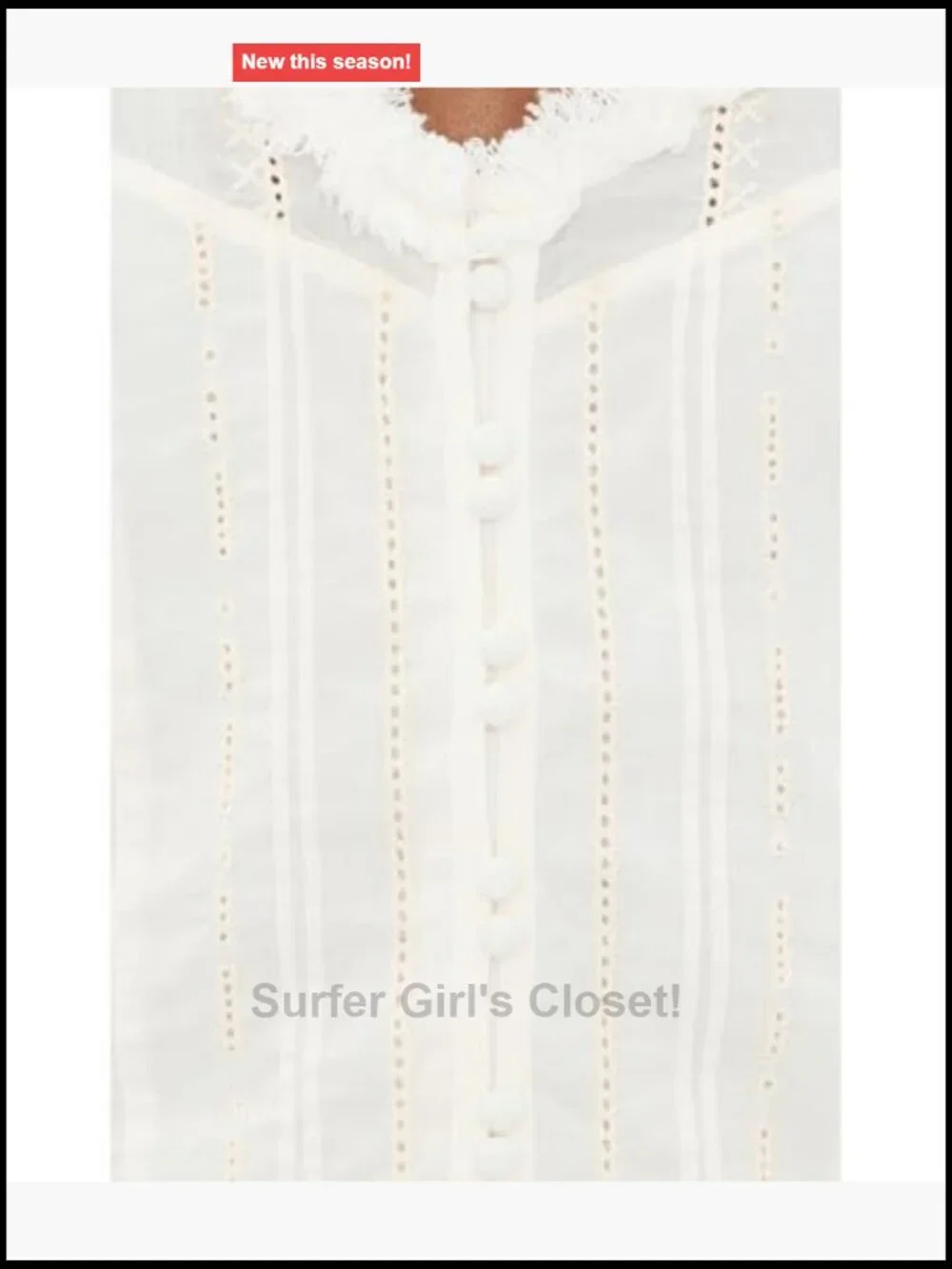 Sleeveless Pintucked Woven Top with Ruffles, 100% Cotton